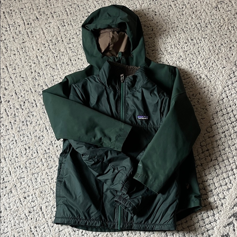 Patagonia 4 in 1 winter coat Forest Green